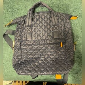 Mark and Graham Quilted Convertible Backpack
